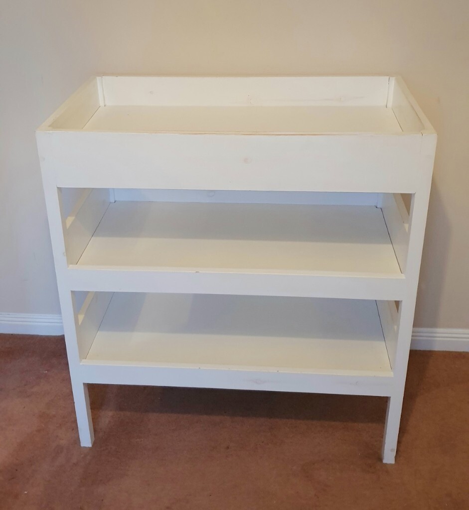 tall baby changing table